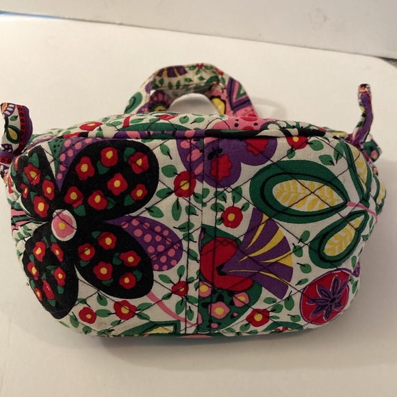 little princess Vera Bradley bag Viva La Vera floral paisley design mini bag - Picture 3 of 11